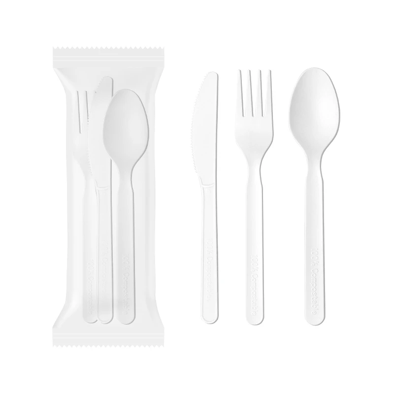 Individually Wrapped Compostable Cutlery