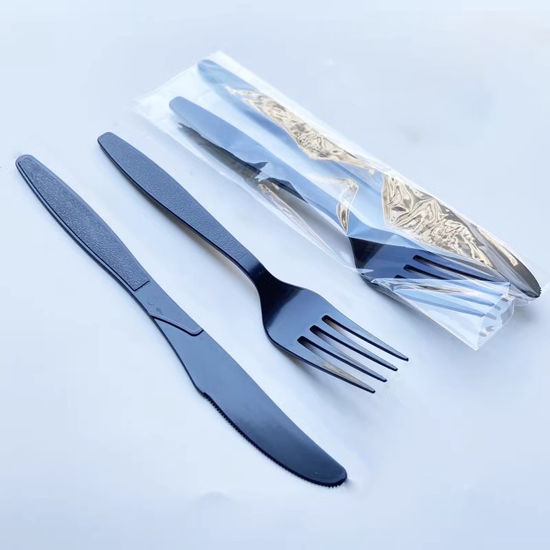 Plastic Wrapped Forks